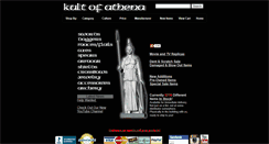 Desktop Screenshot of kultofathena.com
